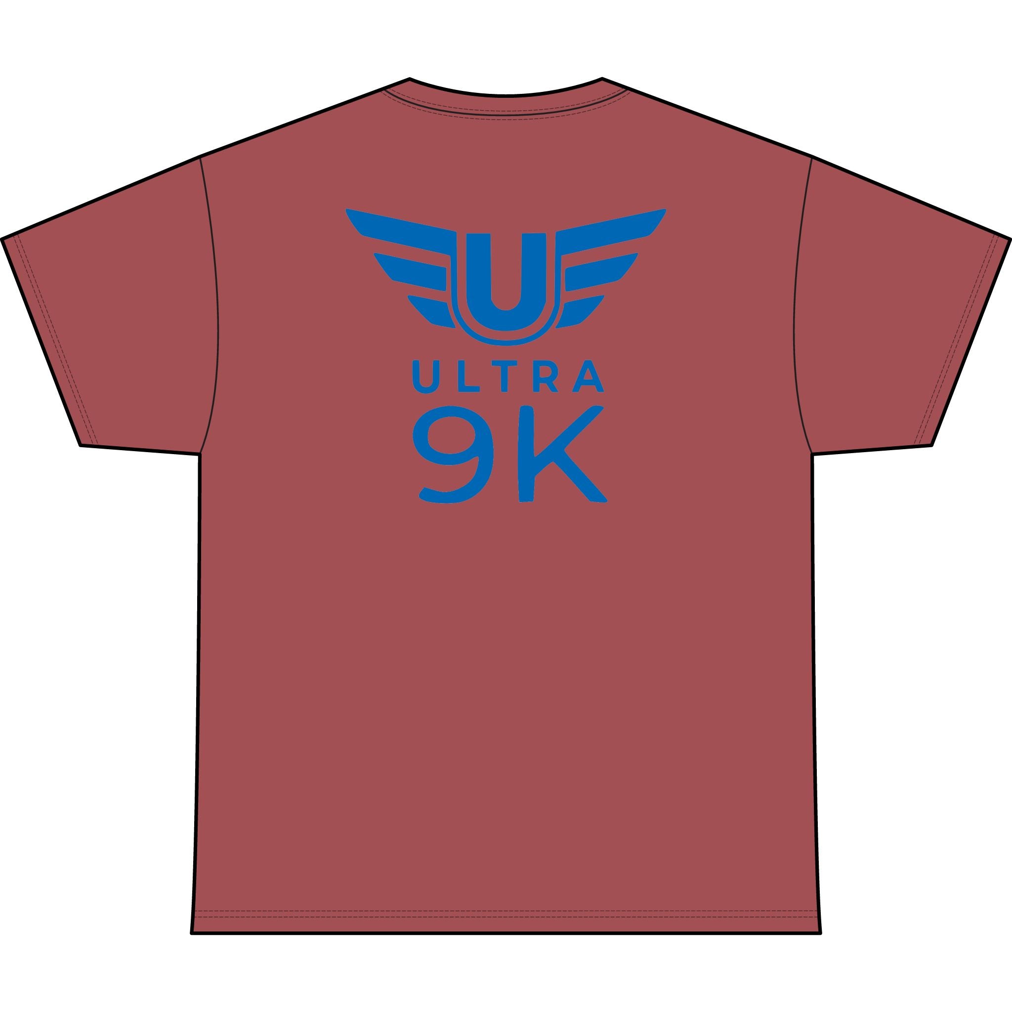SW_Ultra 9K Logo Performance Tee — Front & Back Design - Blue Font