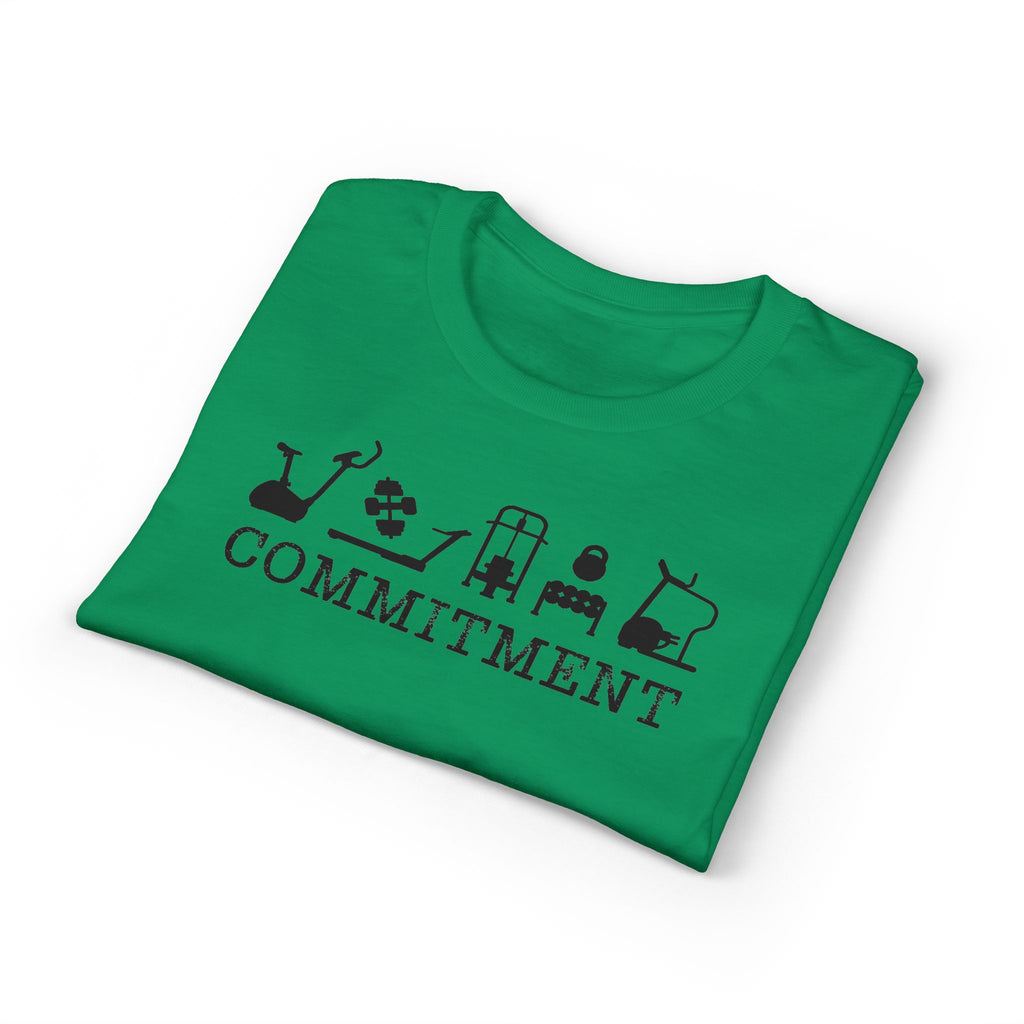 New You! Healthy you! Fit you! Commitment to Exercise Unisex Cotton T-shirt, Fitness Tee, Workout Shirt, Gym Top, Healthy Lifestyle Apparel