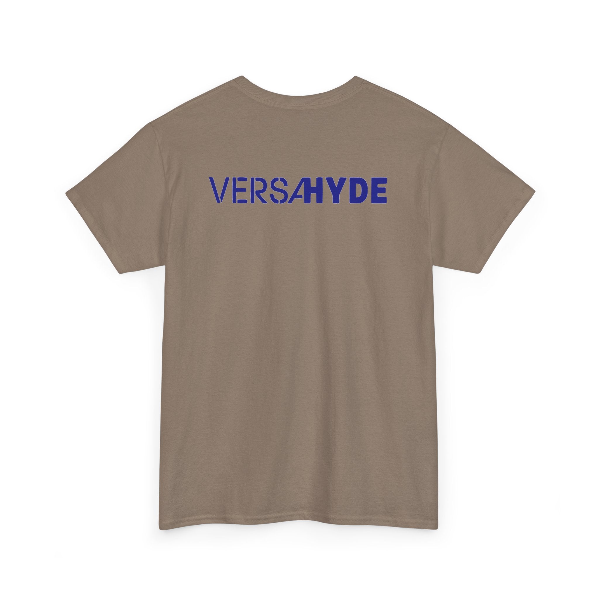 SW_VersaHyde Logo Tee - Front and Back Print Blue Font - 100% Cotton