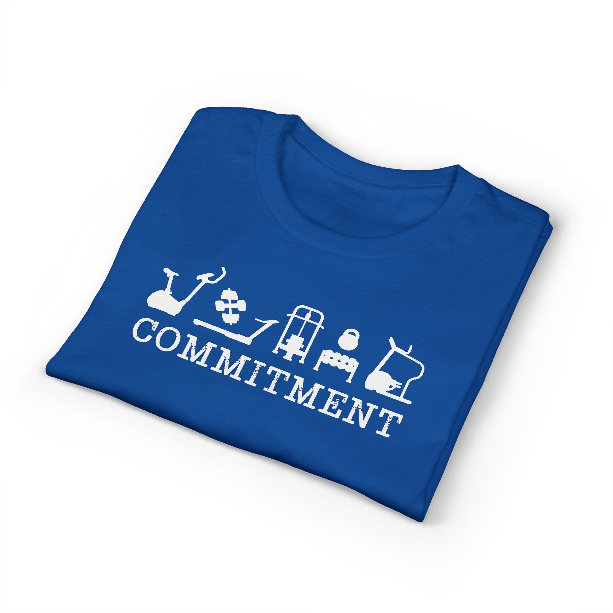 New You! Healthy you! Fit you! Commitment to Exercise Unisex Cotton T-shirt, Fitness Tee, Workout Shirt, Gym Top, Healthy Lifestyle Apparel