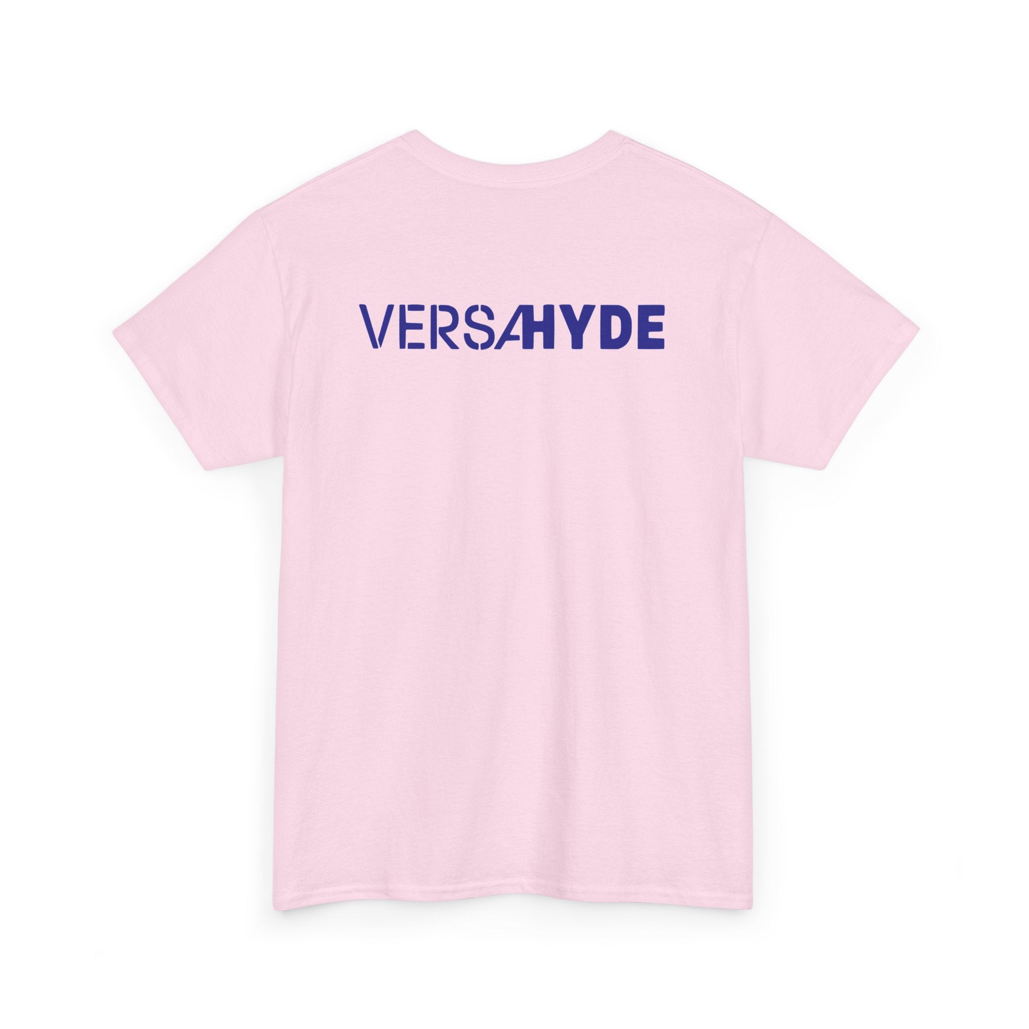 SW_VersaHyde Logo Tee - Front and Back Print Blue Font - 100% Cotton