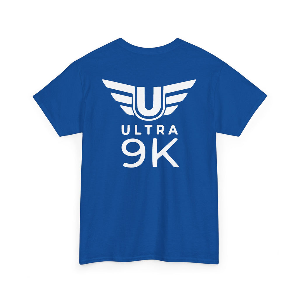 SW_Ultra 9K Logo Tee - Front and Back Print - White Font - 100% Cotton