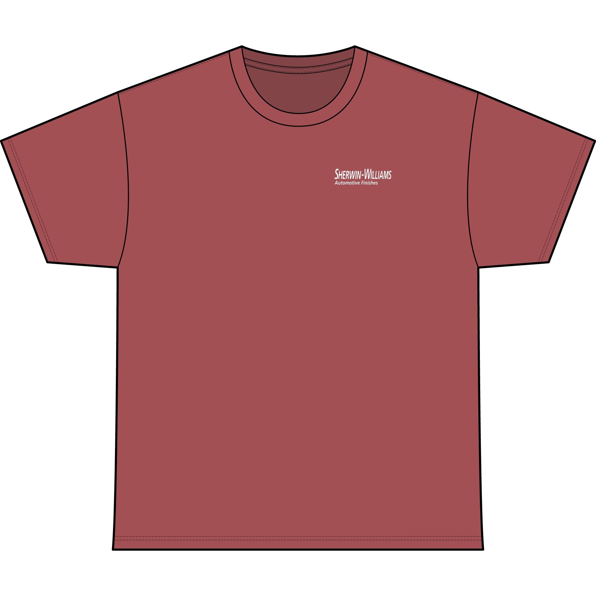 SW_Ultra BC8 Logo Performance Tee — Front & Back Design White Font