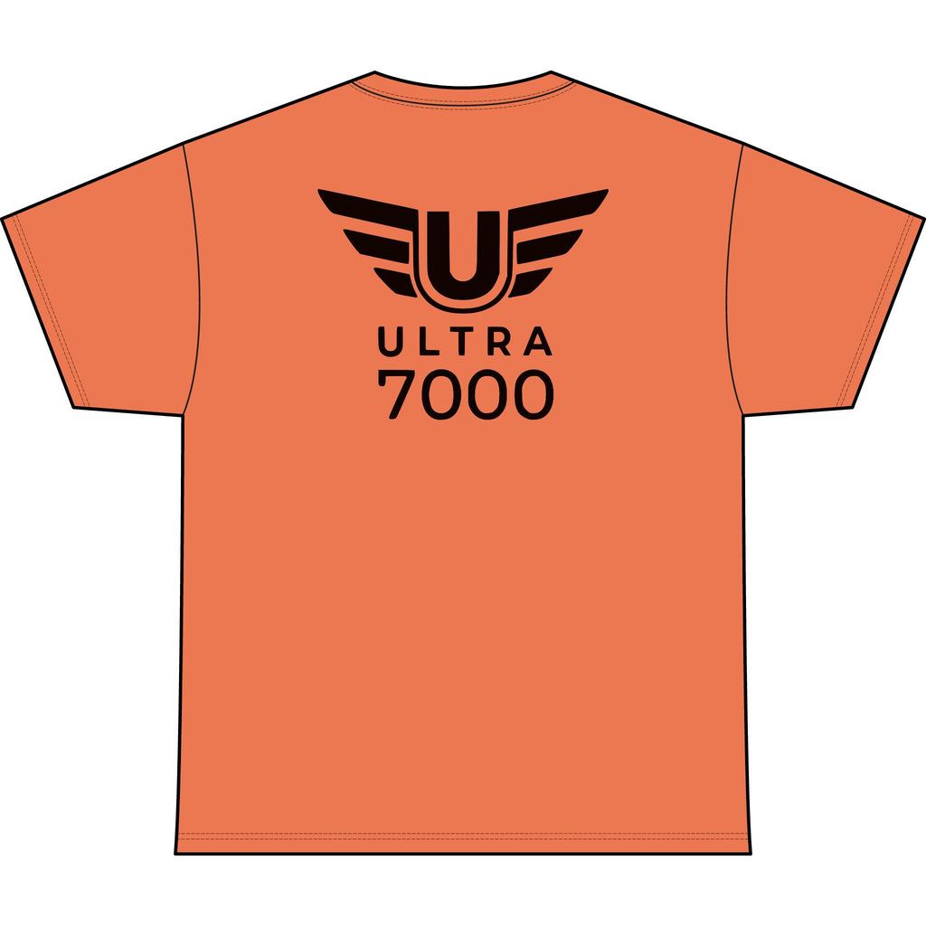 SW_Ultra 7000 Logo Performance Tee — Front & Back Design - Black Font