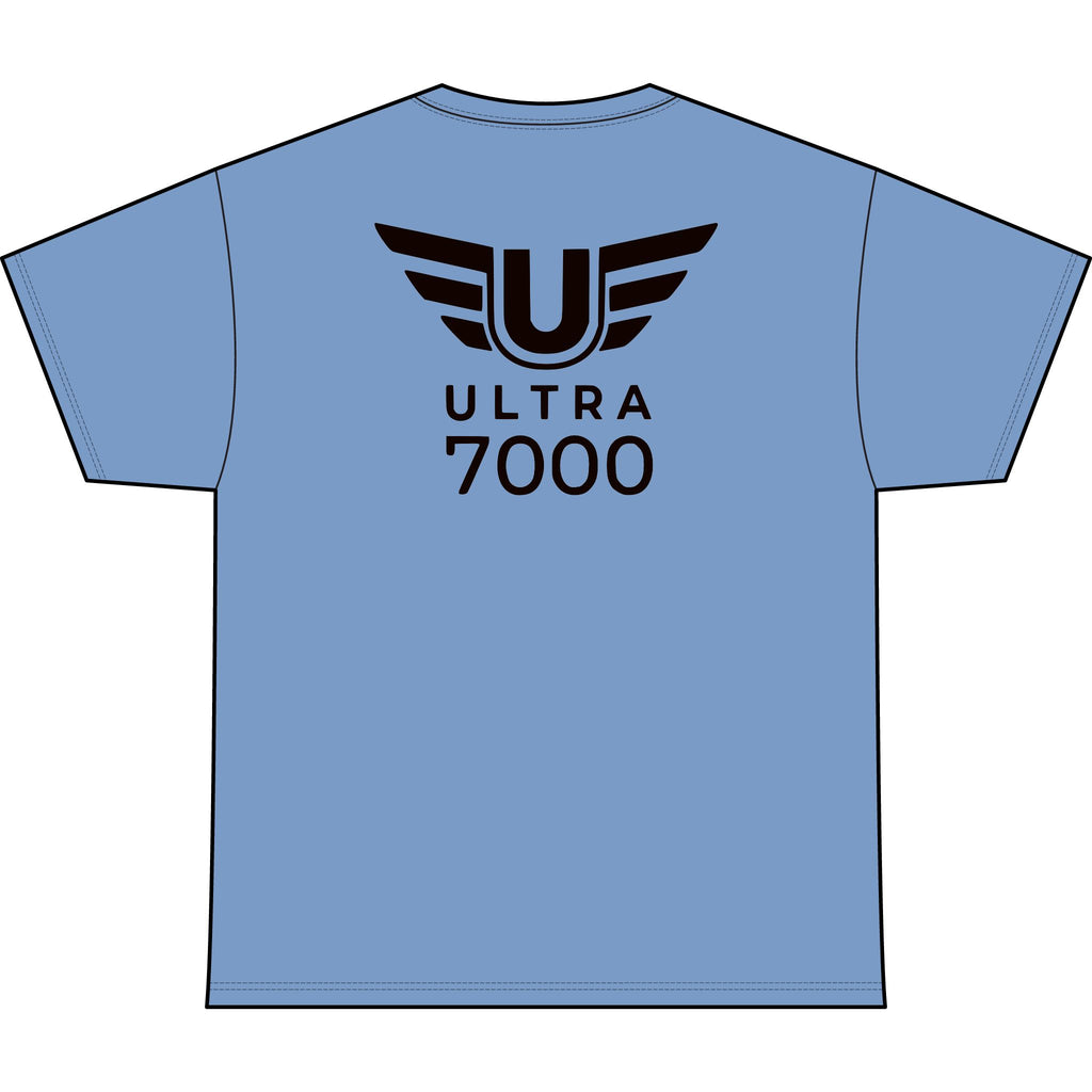 SW_Ultra 7000 Logo Performance Tee — Front & Back Design - Black Font
