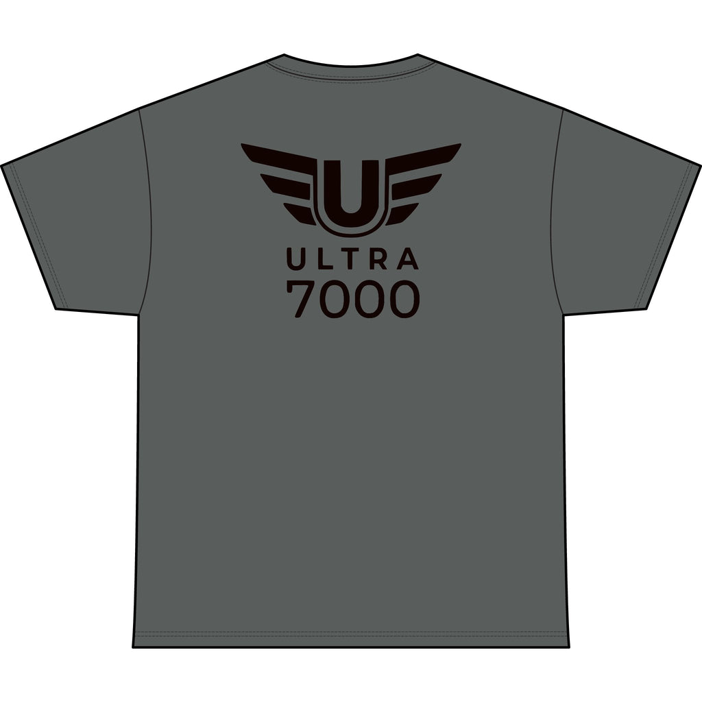 SW_Ultra 7000 Logo Performance Tee — Front & Back Design - Black Font