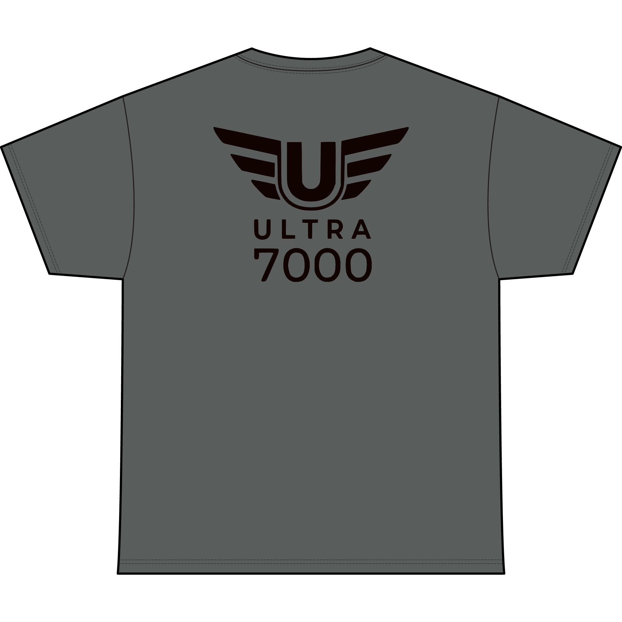 SW_Ultra 7000 Logo Performance Tee — Front & Back Design - Black Font