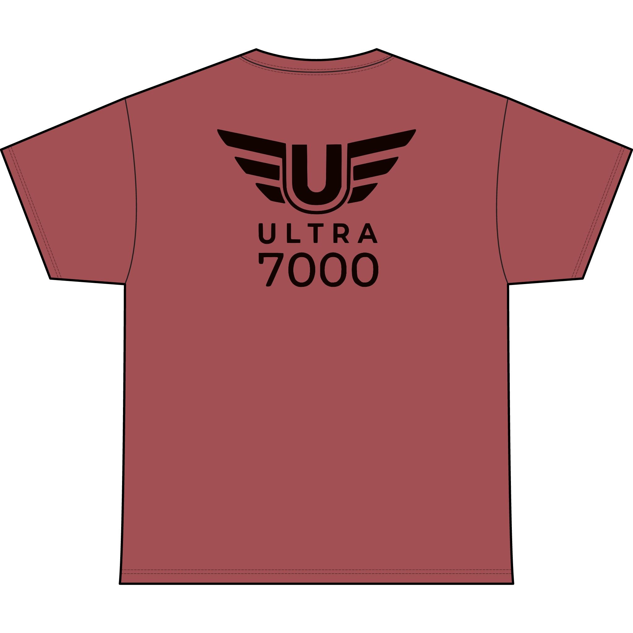 SW_Ultra 7000 Logo Performance Tee — Front & Back Design - Black Font