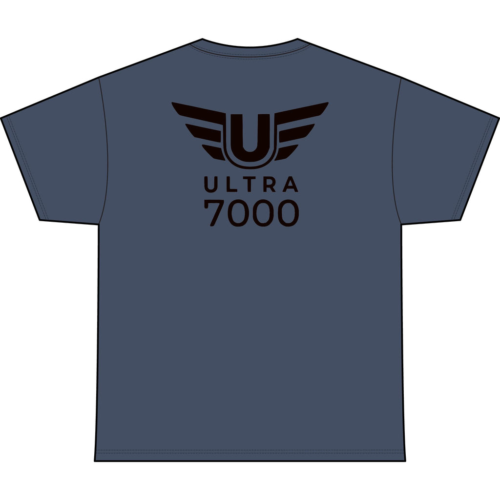 SW_Ultra 7000 Logo Performance Tee — Front & Back Design - Black Font