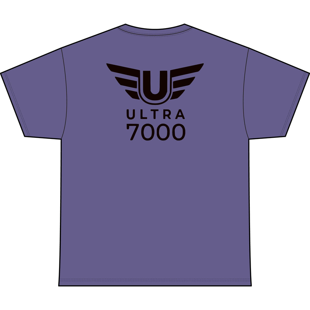 SW_Ultra 7000 Logo Performance Tee — Front & Back Design - Black Font
