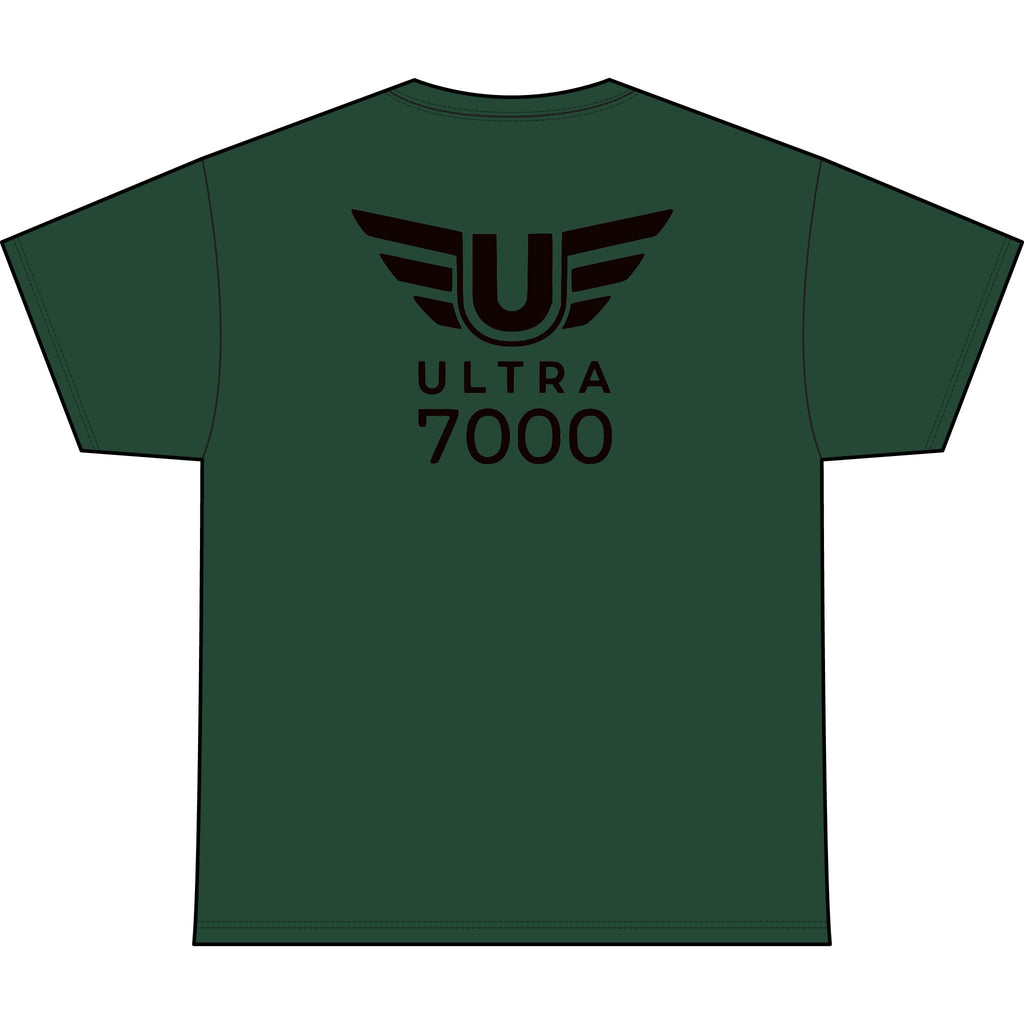 SW_Ultra 7000 Logo Performance Tee — Front & Back Design - Black Font