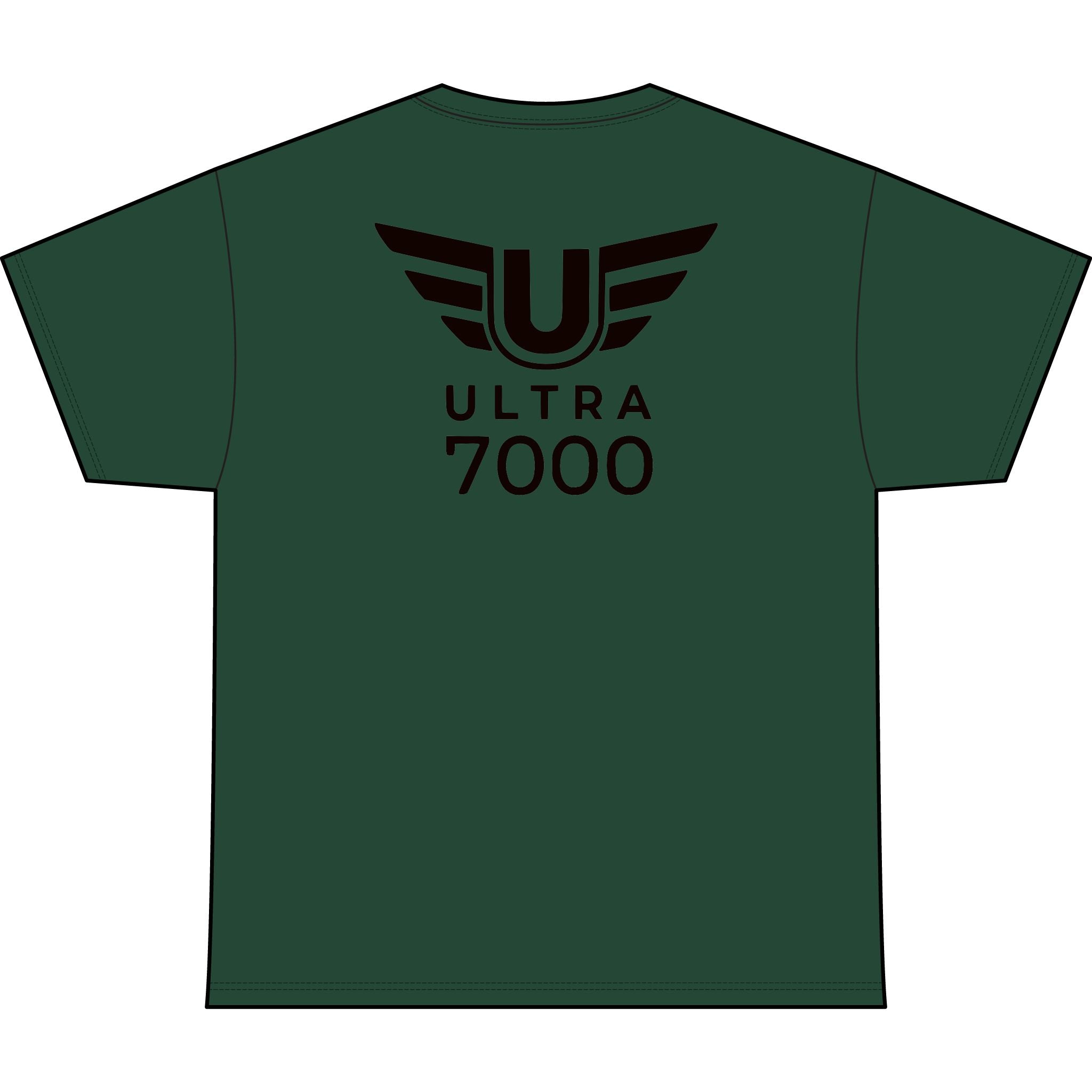 SW_Ultra 7000 Logo Performance Tee — Front & Back Design - Black Font
