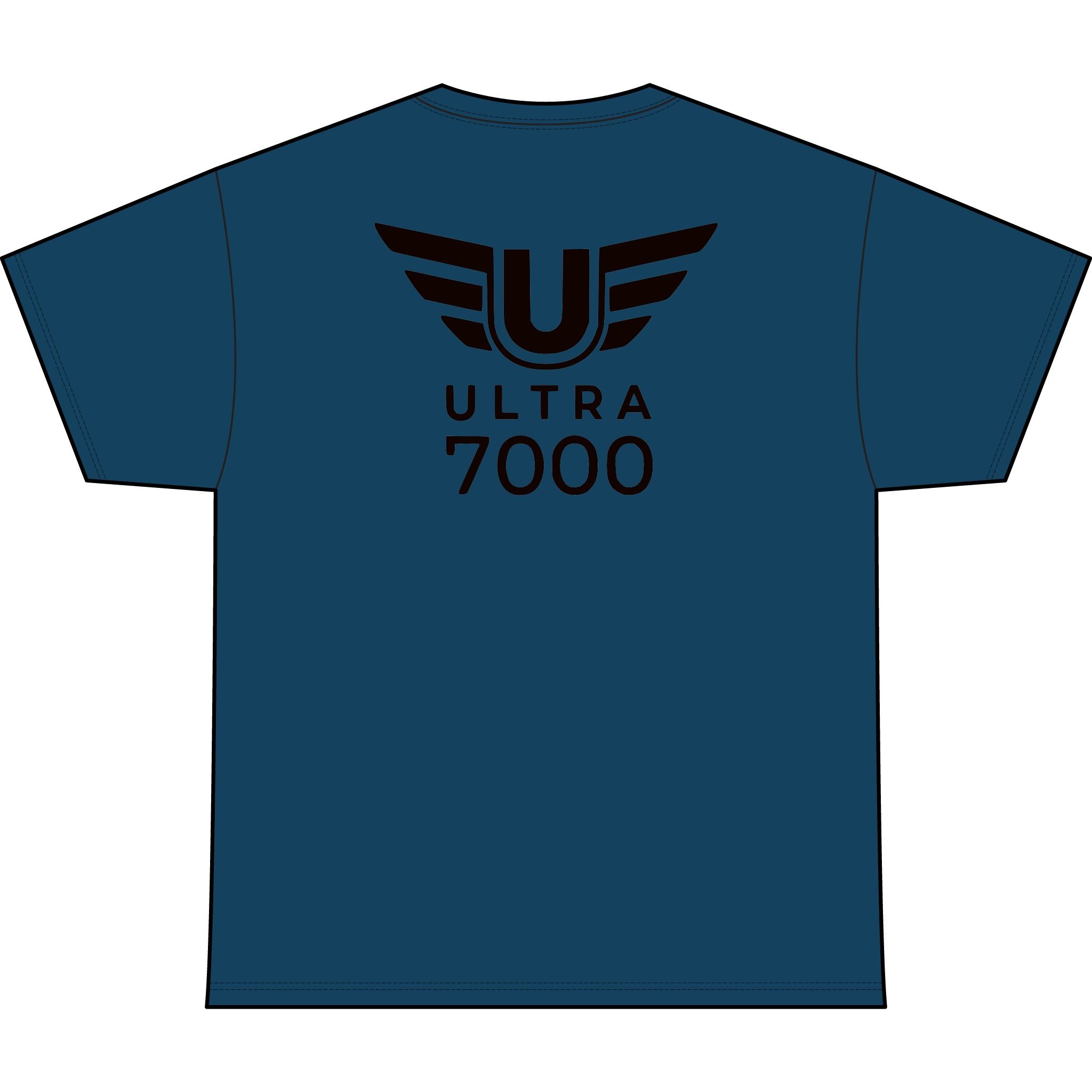 SW_Ultra 7000 Logo Performance Tee — Front & Back Design - Black Font