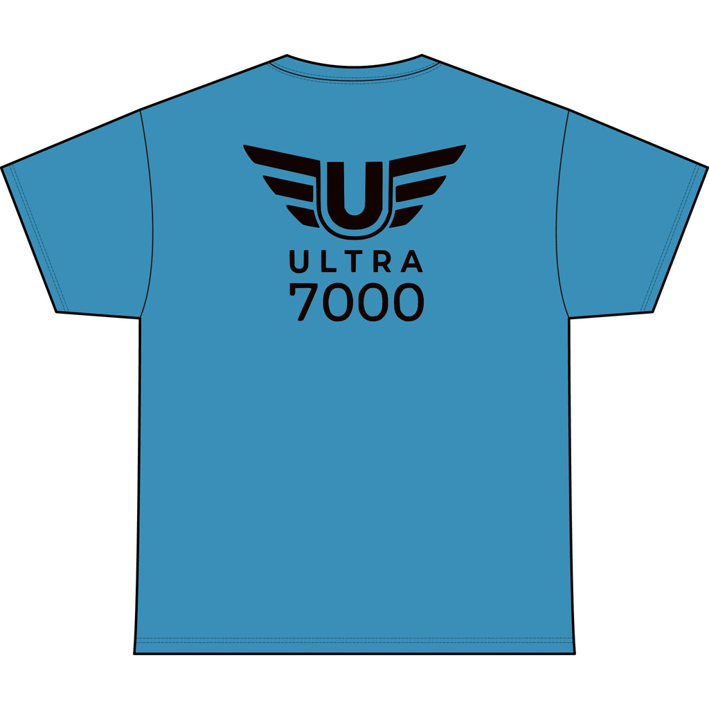 SW_Ultra 7000 Logo Performance Tee — Front & Back Design - Black Font
