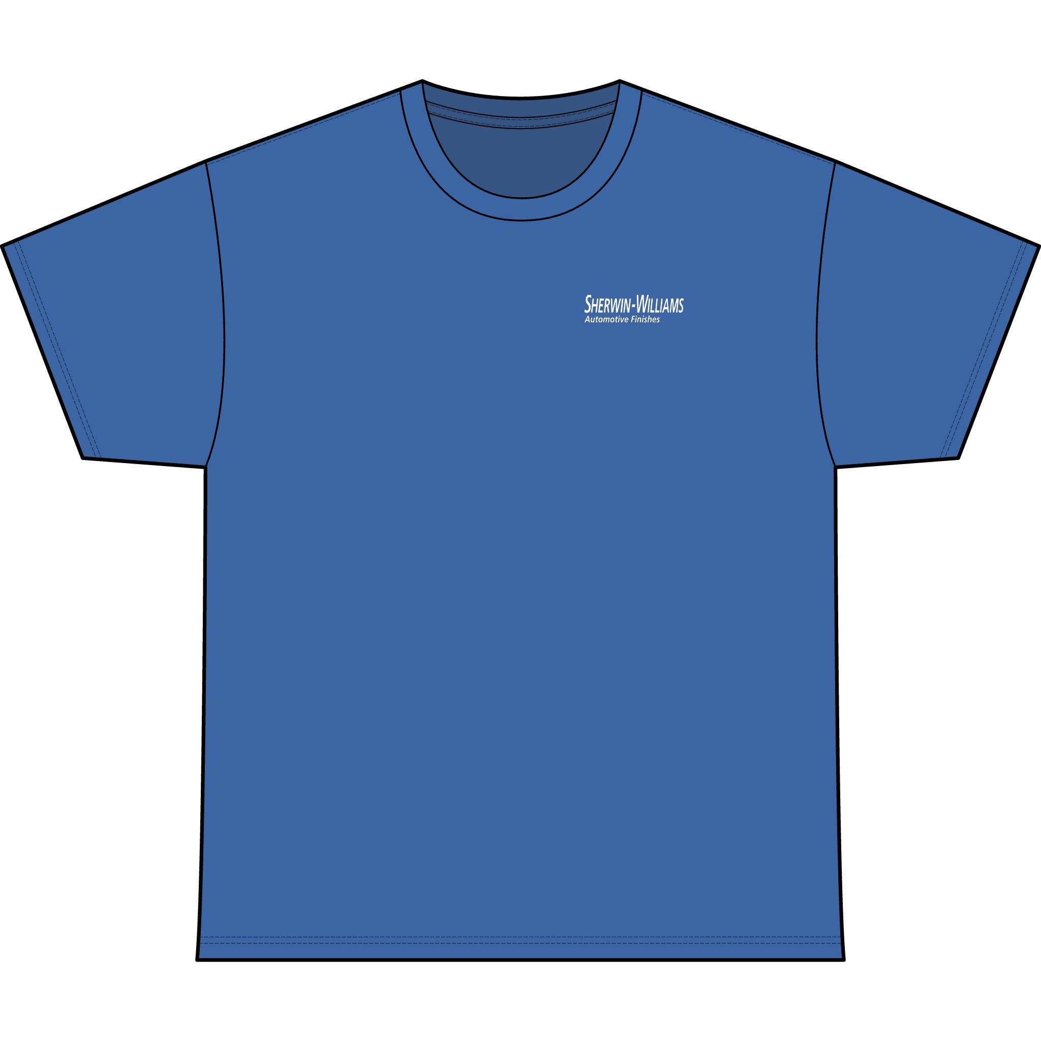 Sherwin Williams and VersaHyde Logo Performance Tee — Front & Back Design