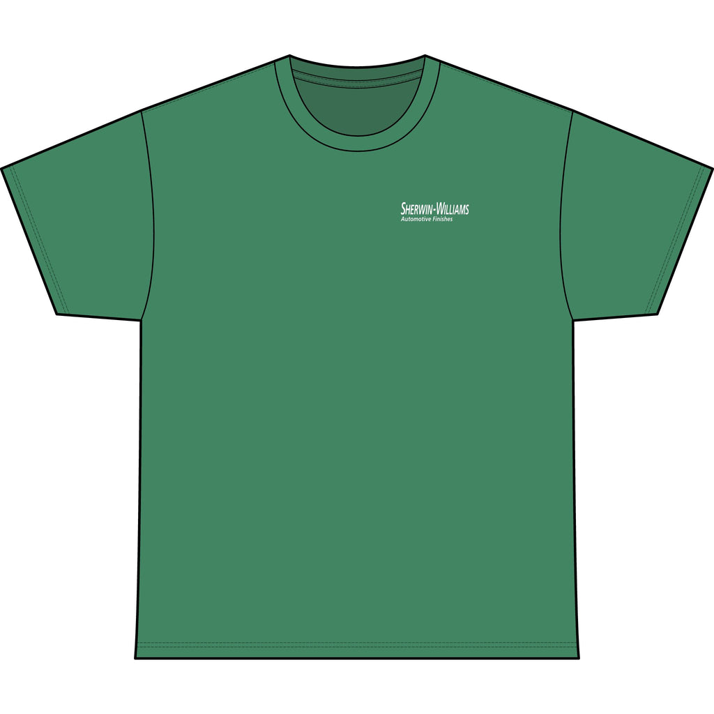 Sherwin Williams and VersaHyde Logo Performance Tee — Front & Back Design
