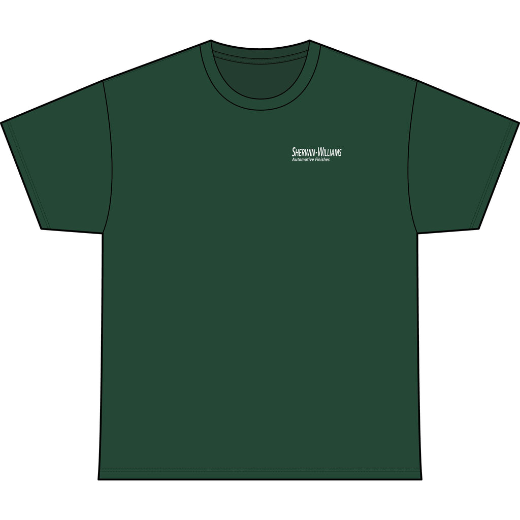 Sherwin Williams and VersaHyde Logo Performance Tee — Front & Back Design