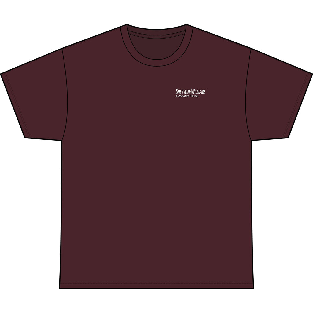Sherwin Williams and VersaHyde Logo Performance Tee — Front & Back Design