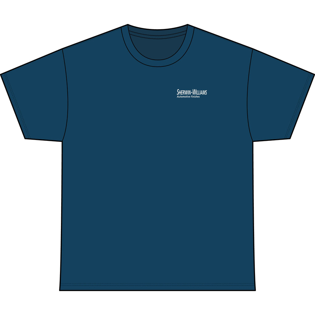 Sherwin Williams and VersaHyde Logo Performance Tee — Front & Back Design