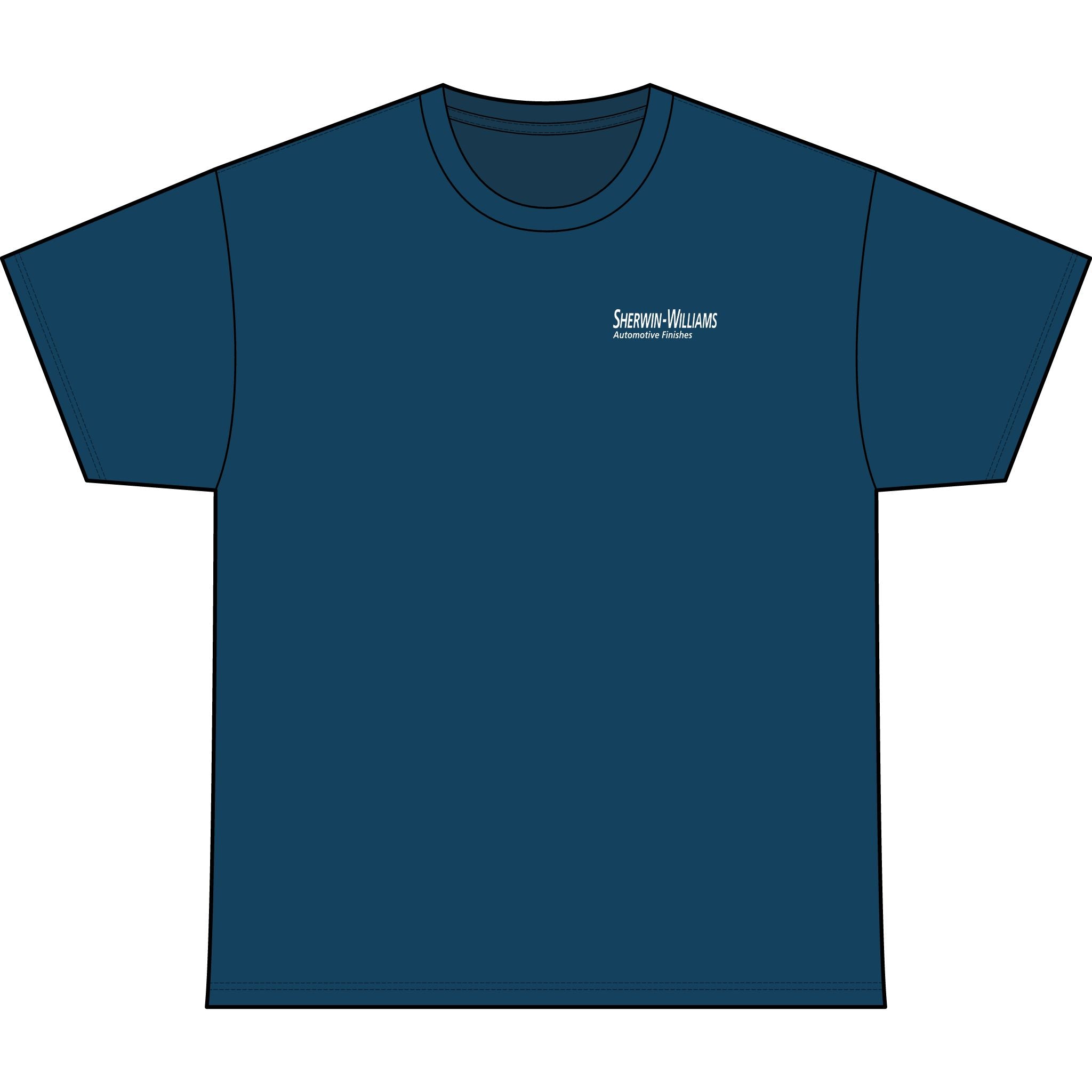 Sherwin Williams and VersaHyde Logo Performance Tee — Front & Back Design