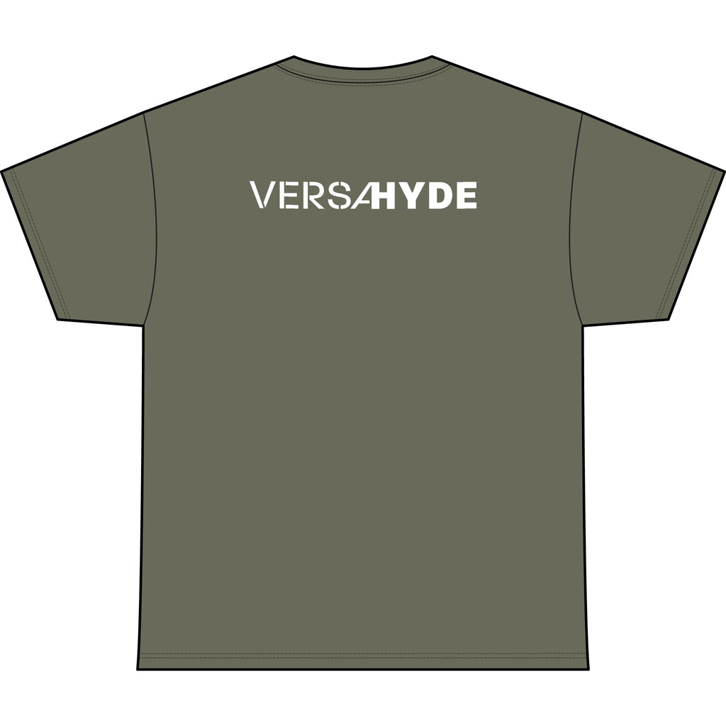 Sherwin Williams and VersaHyde Logo Performance Tee — Front & Back Design