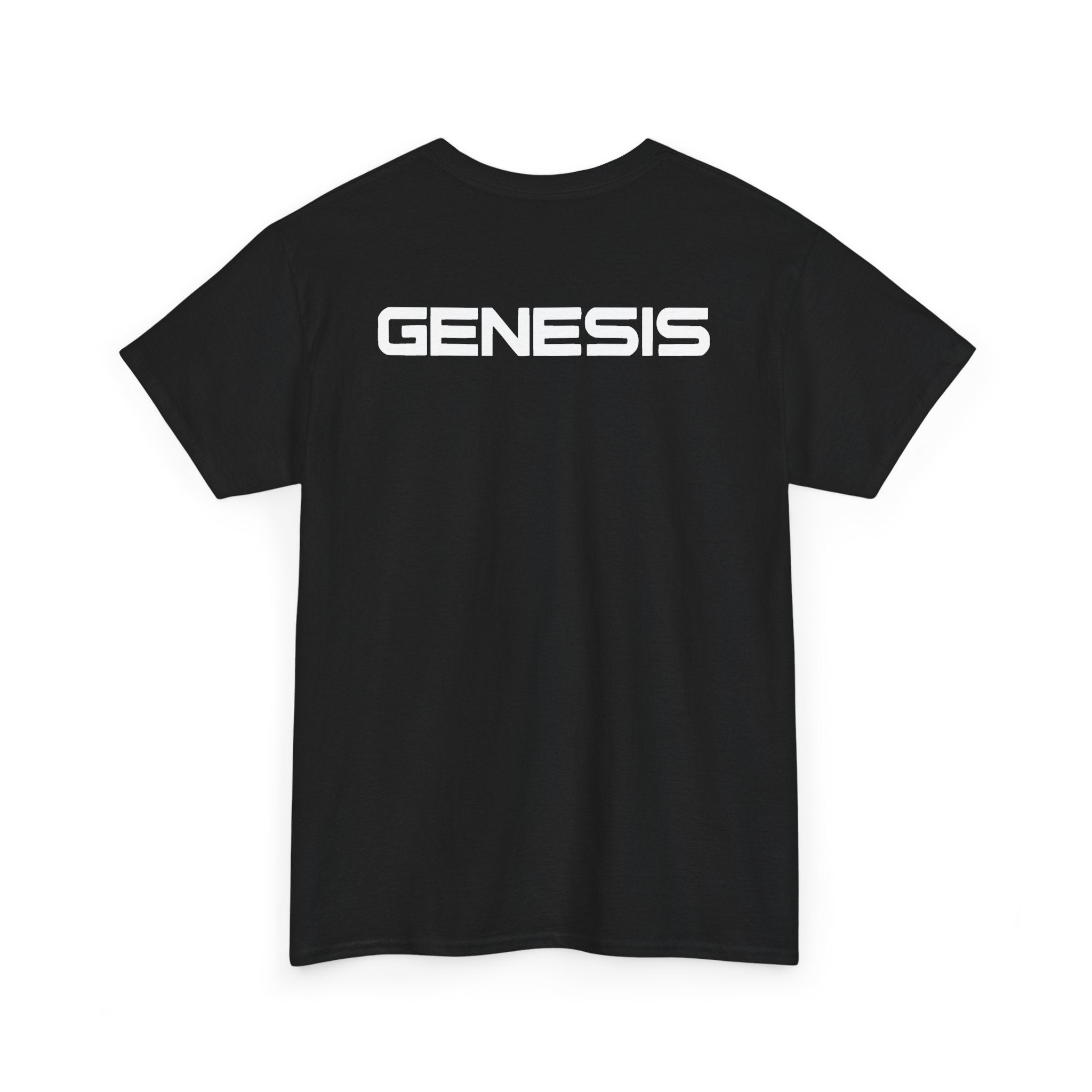 SW_Genesis Logo Tee - Front and Back Print - White Font - 100% Cotton