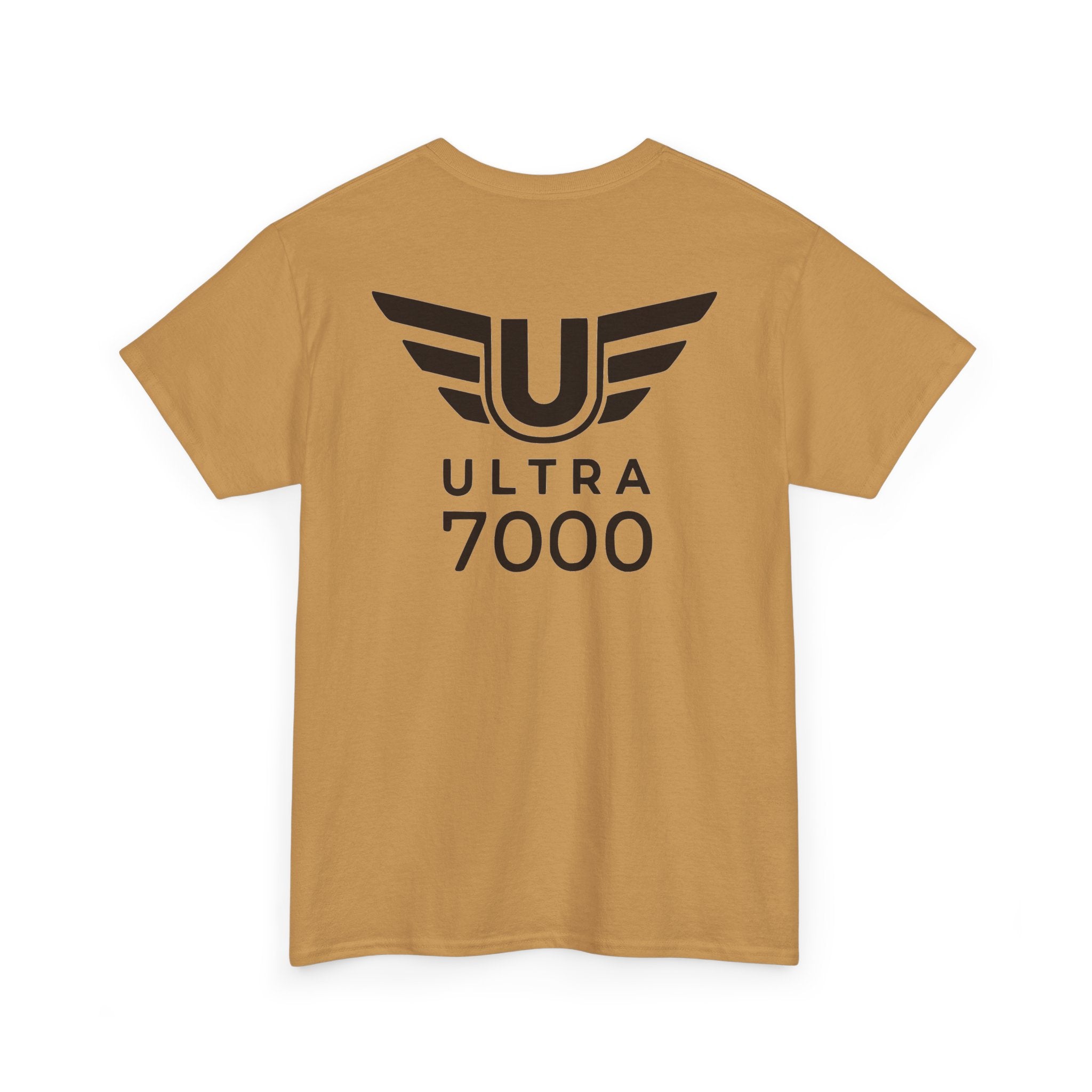 SW_Ultra 7000 Logo Tee - Front and Back Print Black Font - 100% Cotton