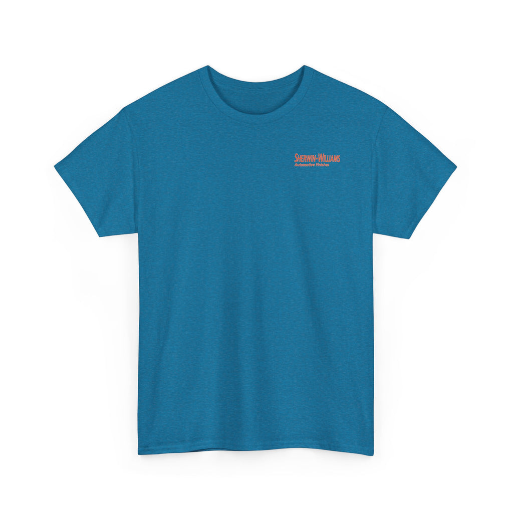 SW_SUNFIRE PRO Logo Tee - Front and Back Print Orange Font - 100% Cotton