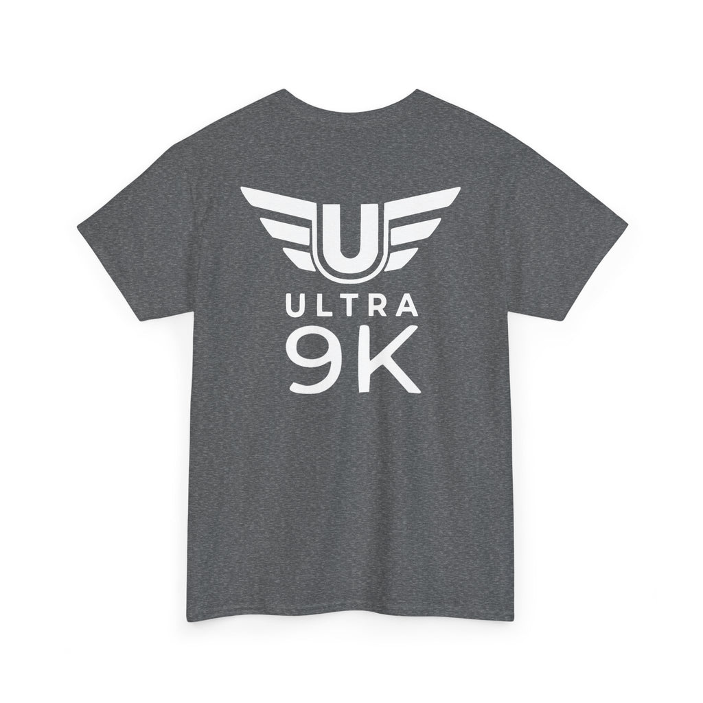 SW_Ultra 9K Logo Tee - Front and Back Print - White Font - 100% Cotton