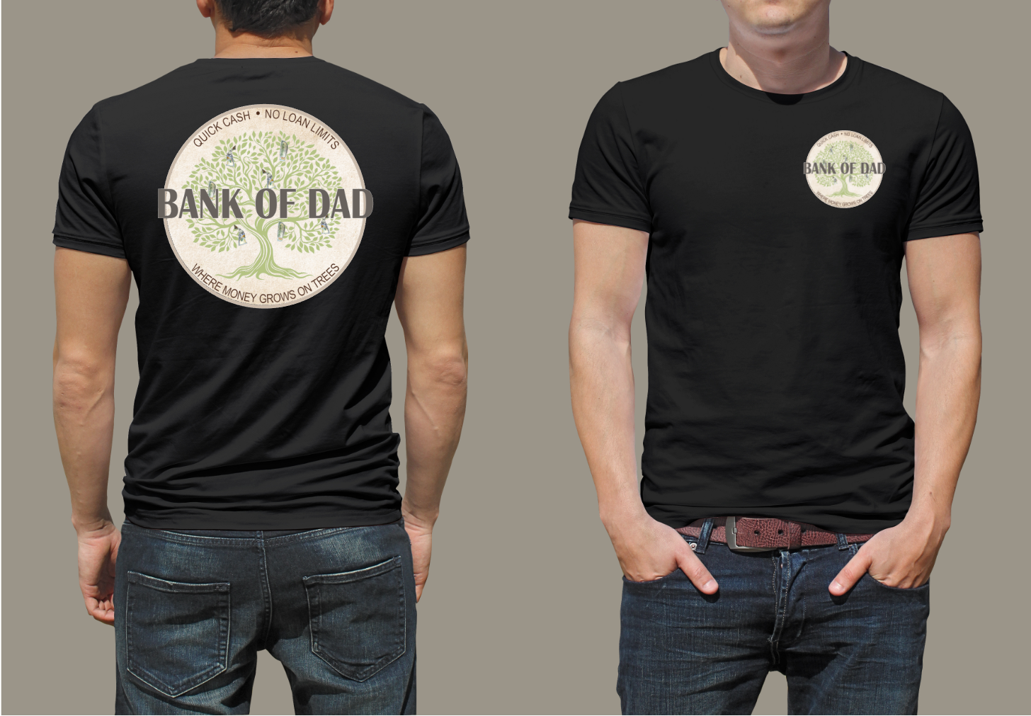Bank of Dad T-Shirt - Funny Father's Day Gift - Perfect Gift