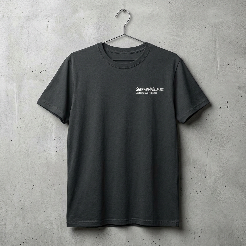 Sherwin Williams and VersaHyde Logo Performance Tee — Front & Back Design