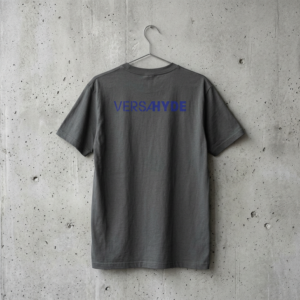 SW_VersaHyde Logo Performance Tee — Front & Back Design - Blue Font