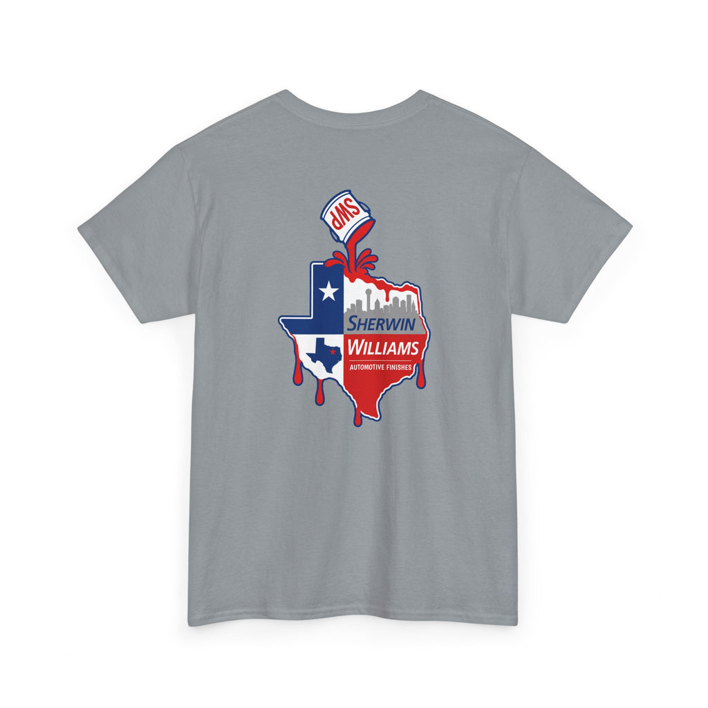 SW Cover Texas Design - T-Shirt — Paint Inspired Front & Back Design - 100% Cotton Tee