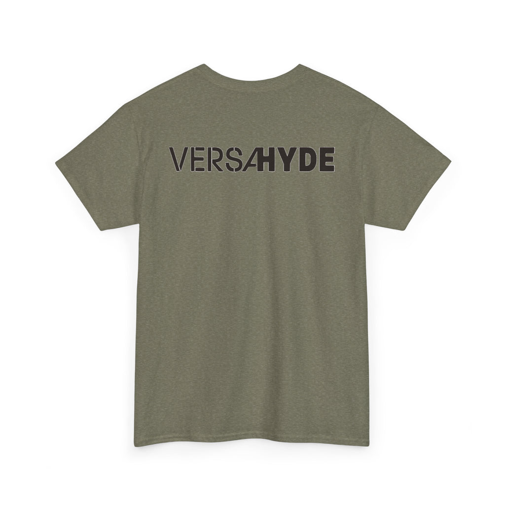 SW_VersaHyde Logo Tee - Front and Back Print Black Font - 100% Cotton
