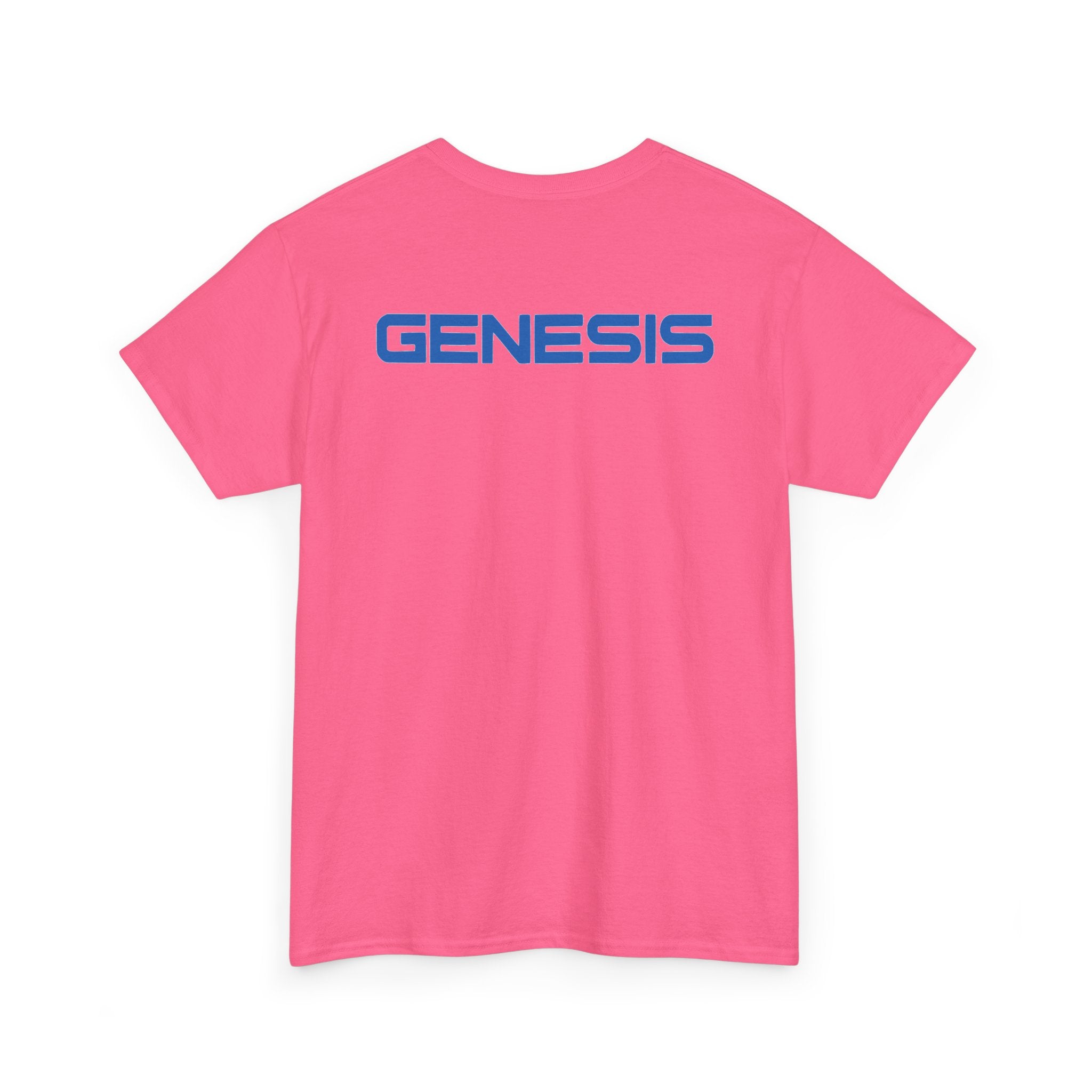 SW_Genesis Logo Tee - Front and Back Print Blue Font - 100% Cotton