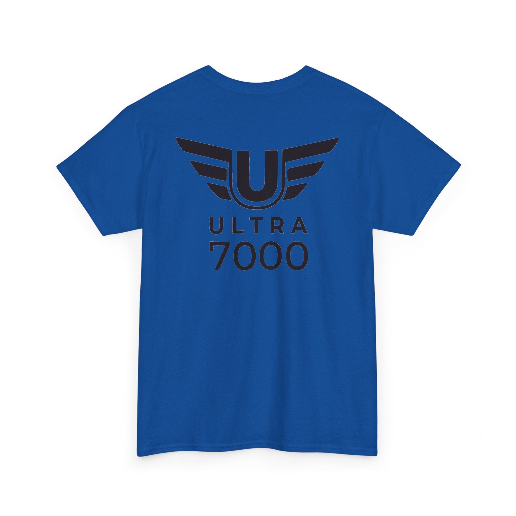 SW_Ultra 7000 Logo Tee - Front and Back Print Black Font - 100% Cotton