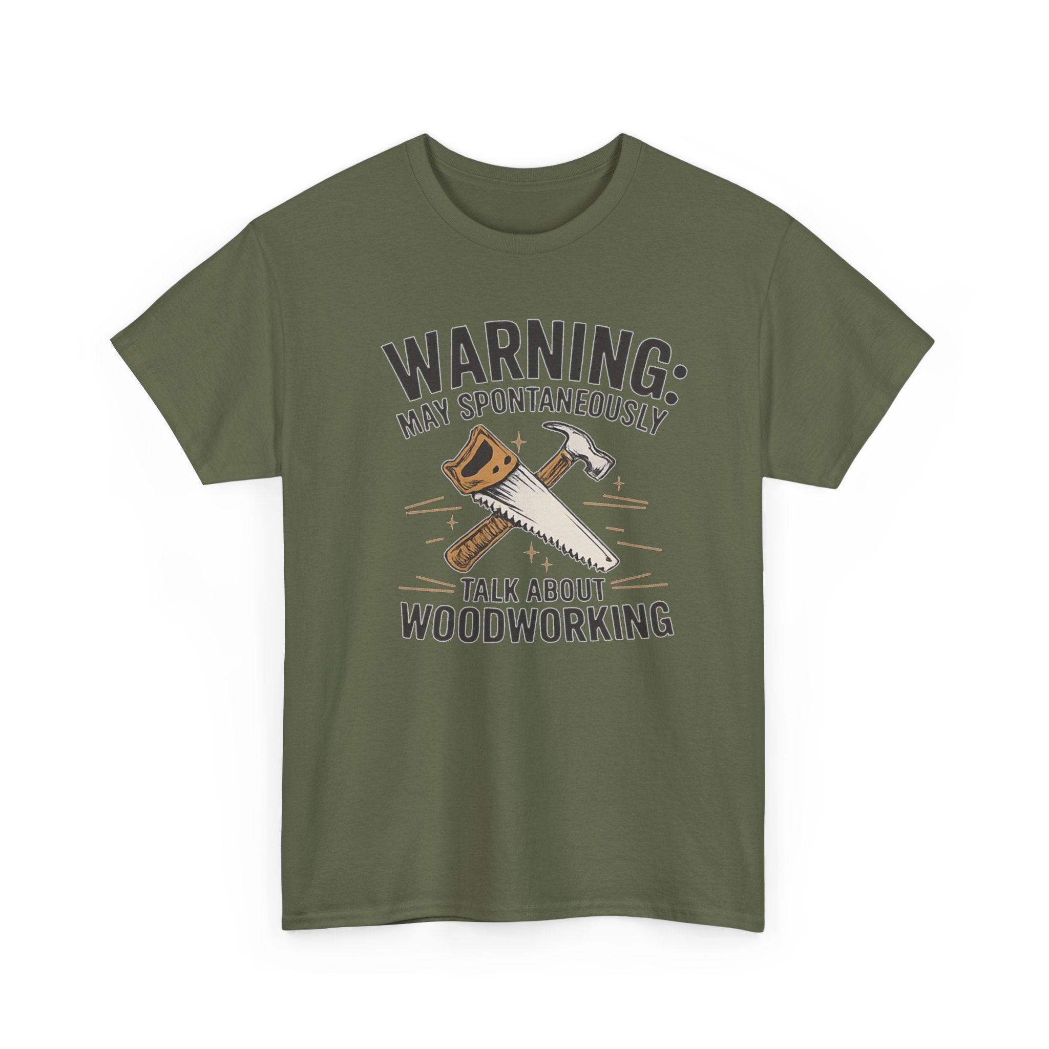Warning: May Spontaneously Talk About Woodworking - Perfect T-Shirt