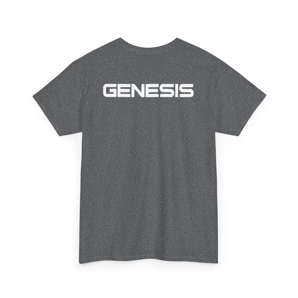 SW_Genesis Logo Tee - Front and Back Print - White Font - 100% Cotton