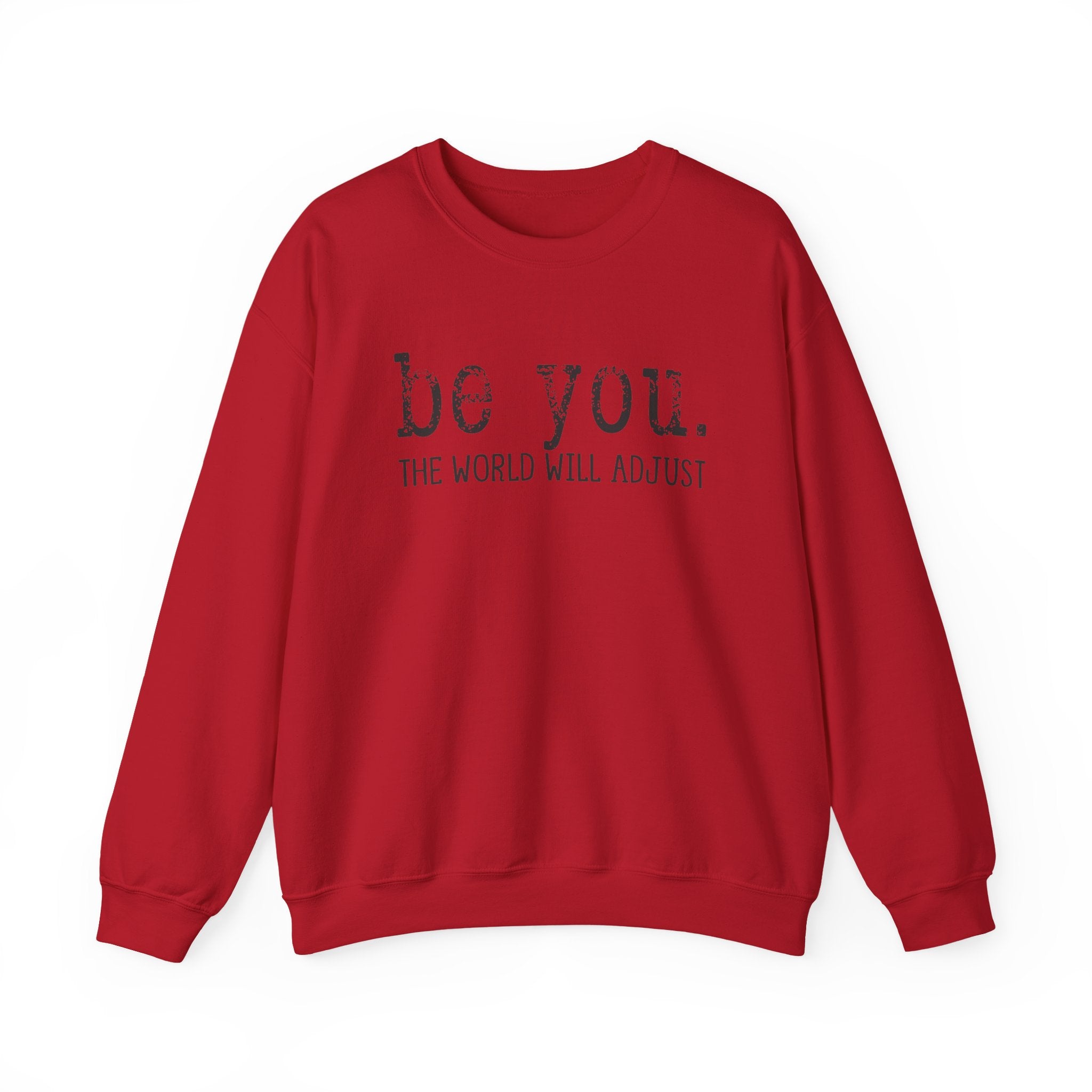 Live Love & BE YOU Crewneck Sweatshirt — Inspirational and Stylish Apparel for Everyday Comfort