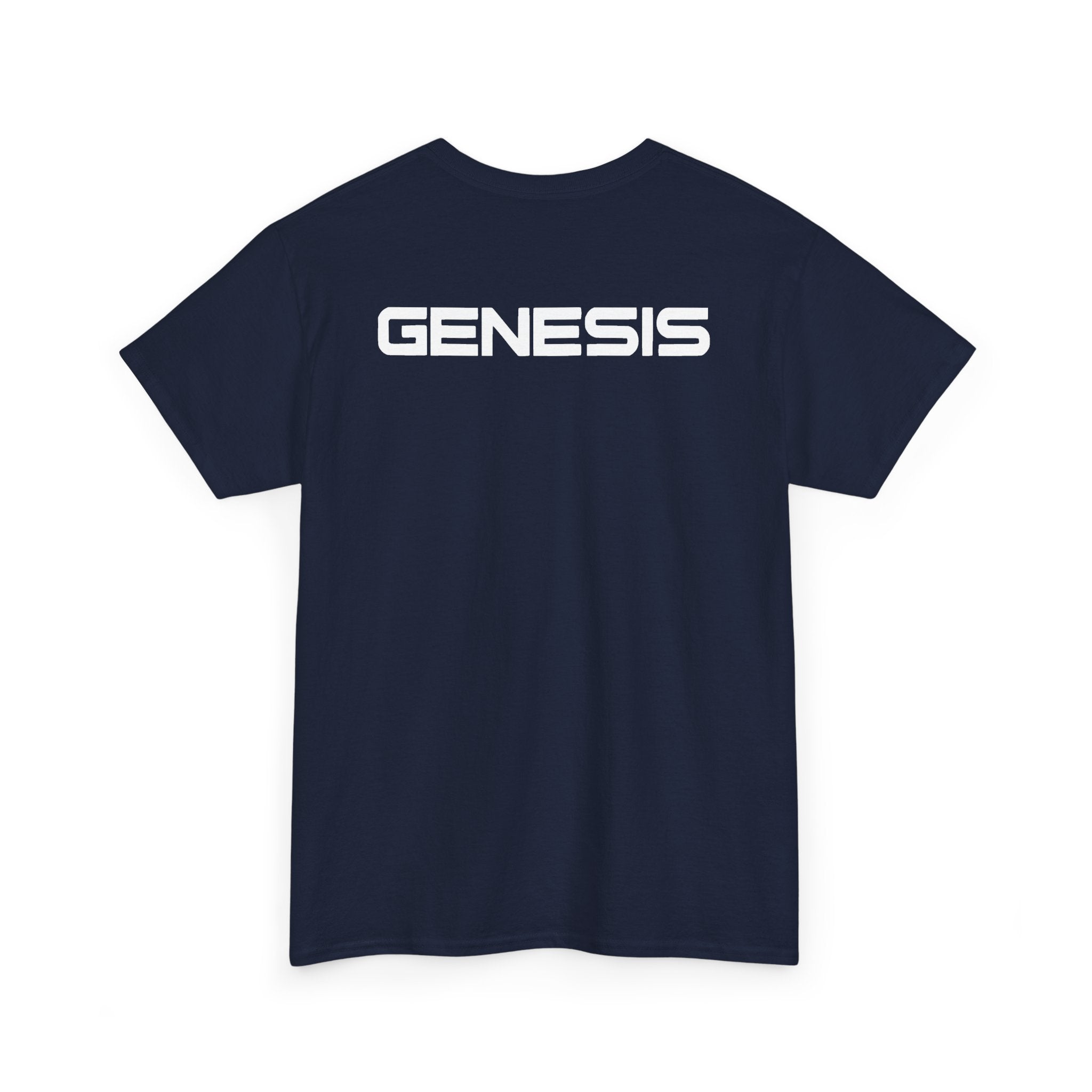 SW_Genesis Logo Tee - Front and Back Print - White Font - 100% Cotton