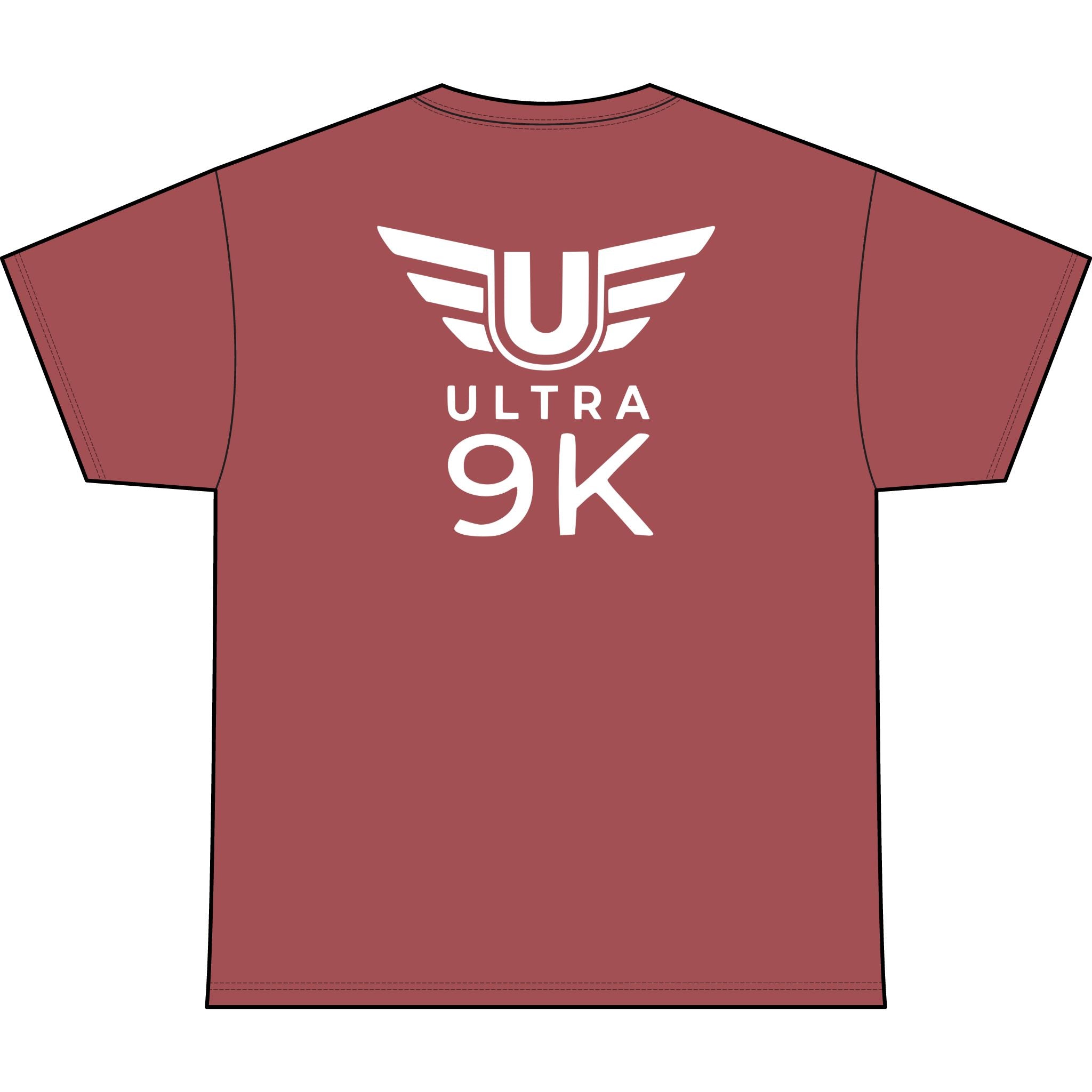 SW_Ultra 9K Logo Performance Tee — Front & Back Design White Font