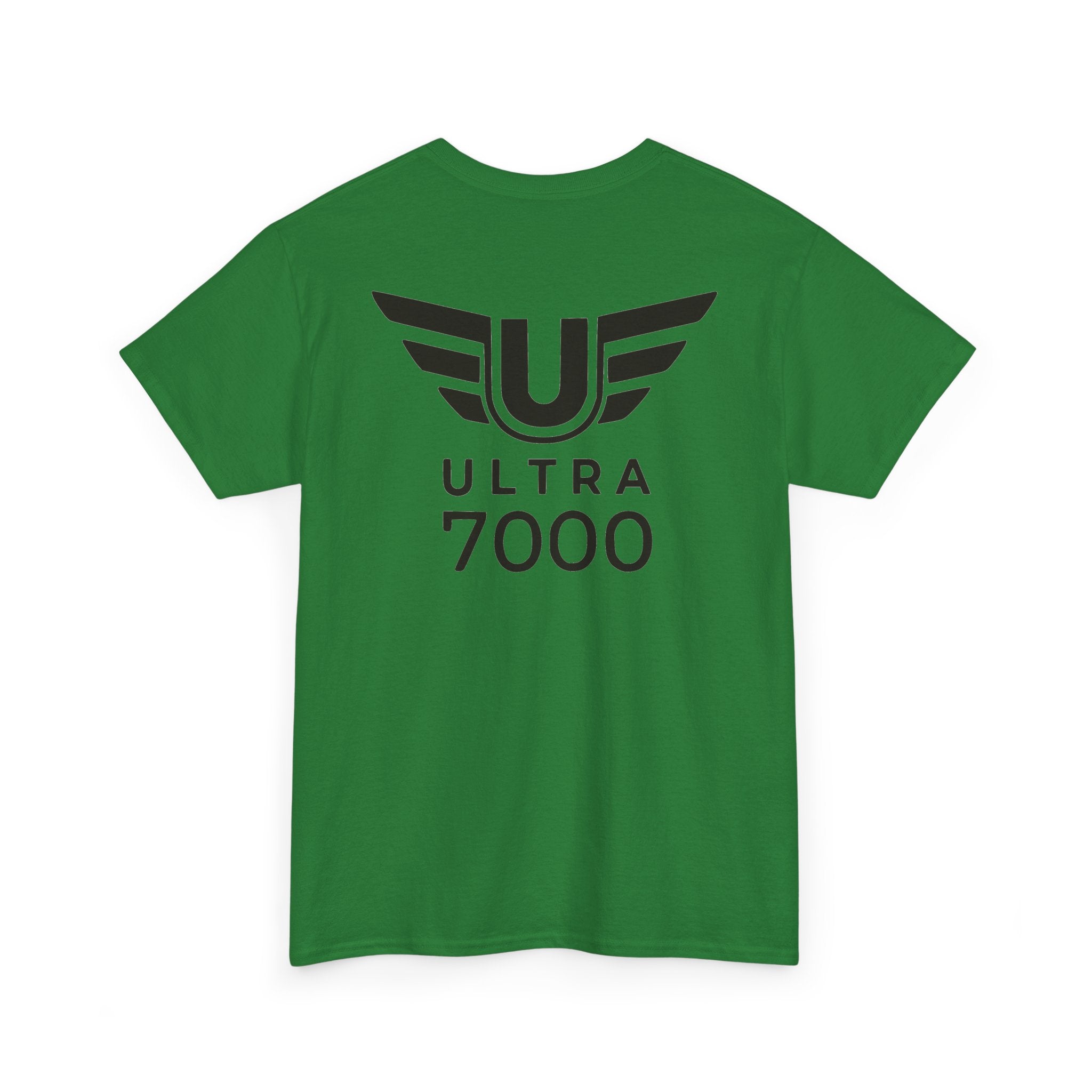 SW_Ultra 7000 Logo Tee - Front and Back Print Black Font - 100% Cotton