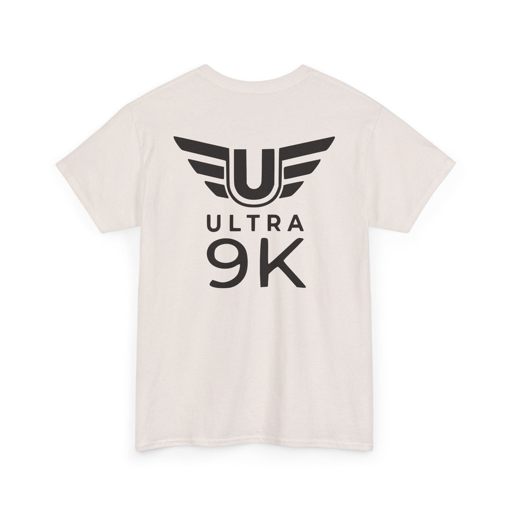 SW_Ultra 9K Logo Tee - Front and Back Print Black Font - 100% Cotton