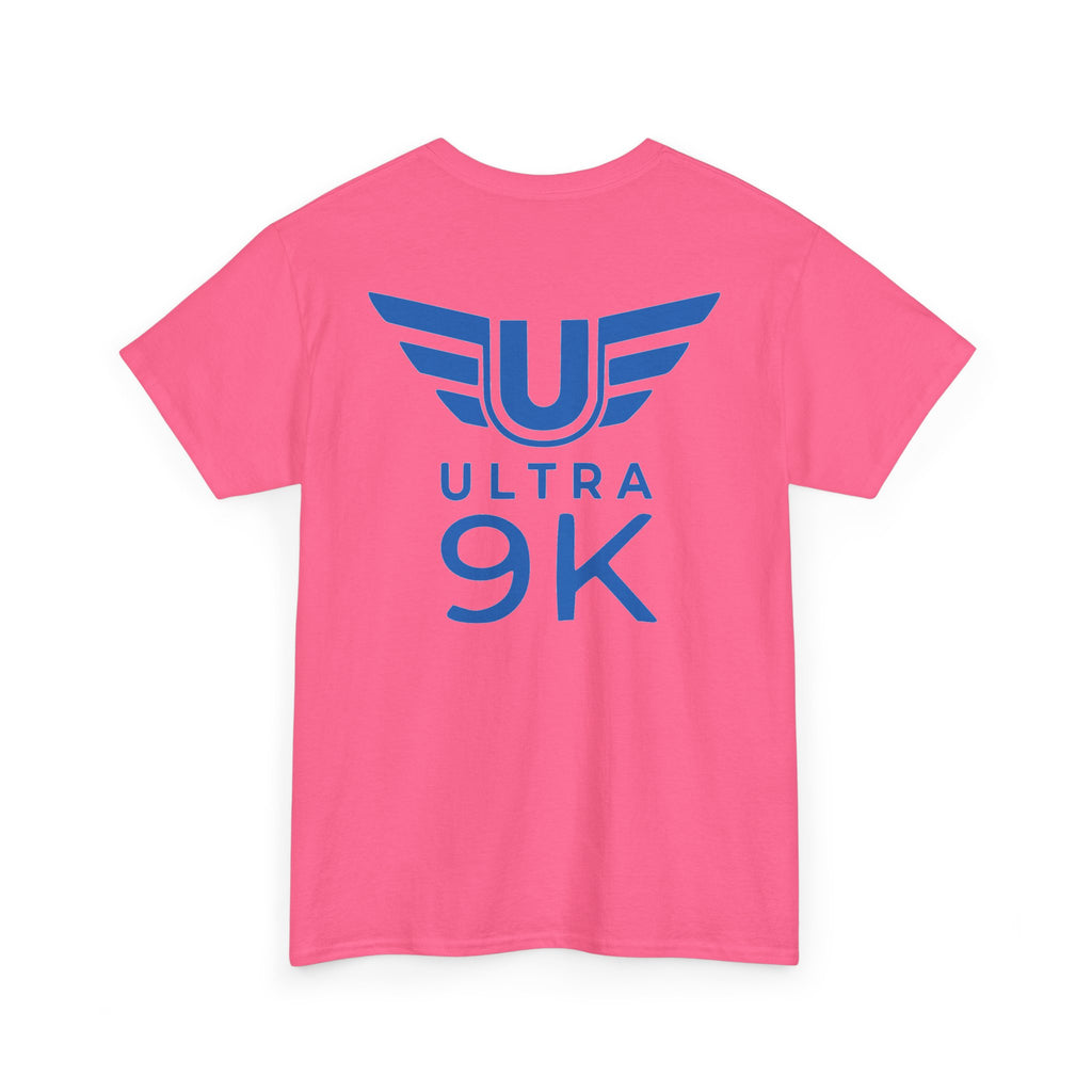 SW_Ultra 9K Logo Tee - Front and Back Print Blue Font - 100% Cotton