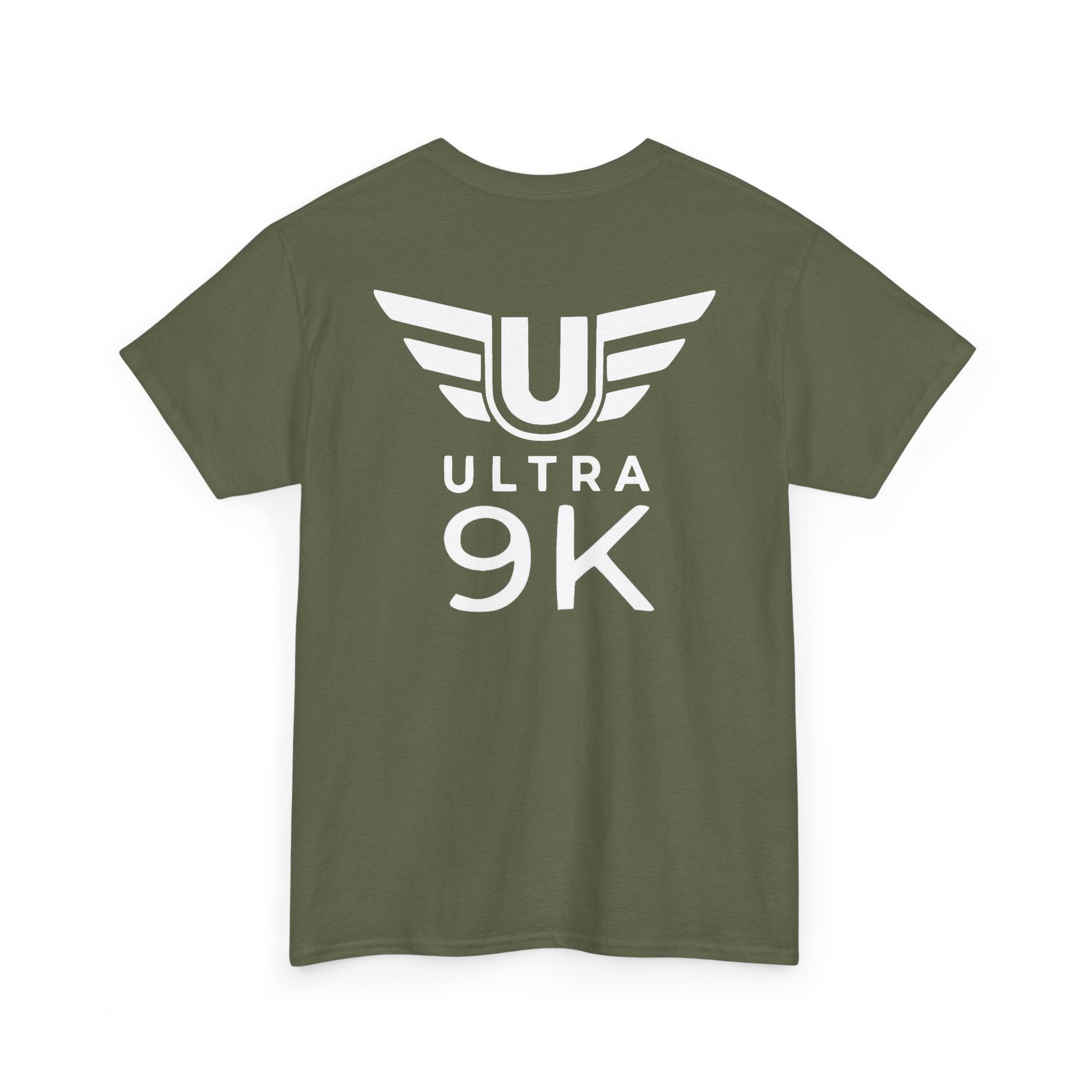 SW_Ultra 9K Logo Tee - Front and Back Print - White Font - 100% Cotton
