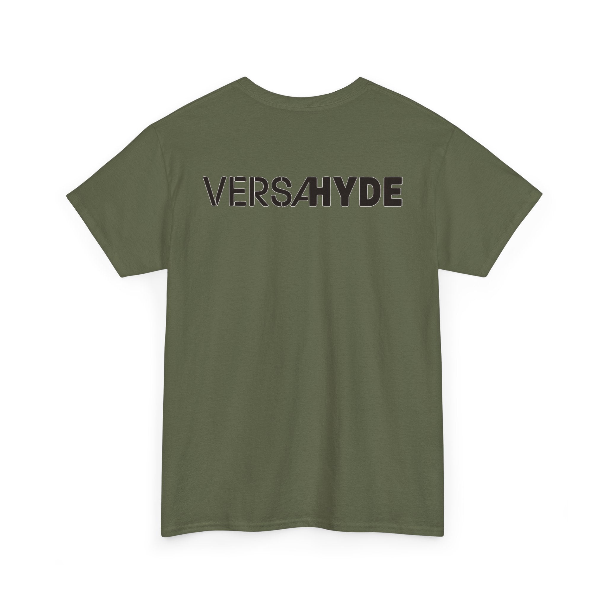 SW_VersaHyde Logo Tee - Front and Back Print Black Font - 100% Cotton