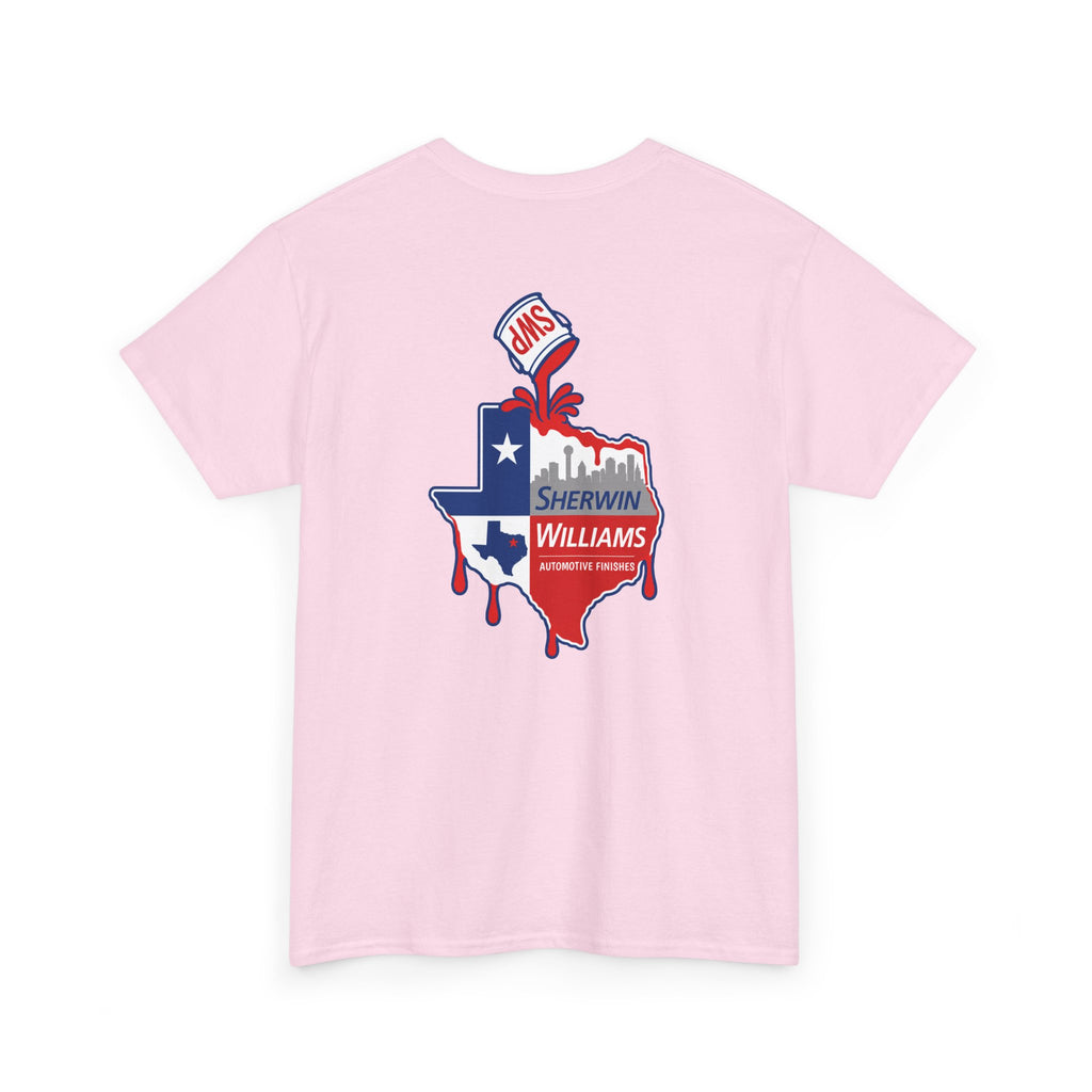 SW Cover Texas Design - T-Shirt — Paint Inspired Front & Back Design - 100% Cotton Tee