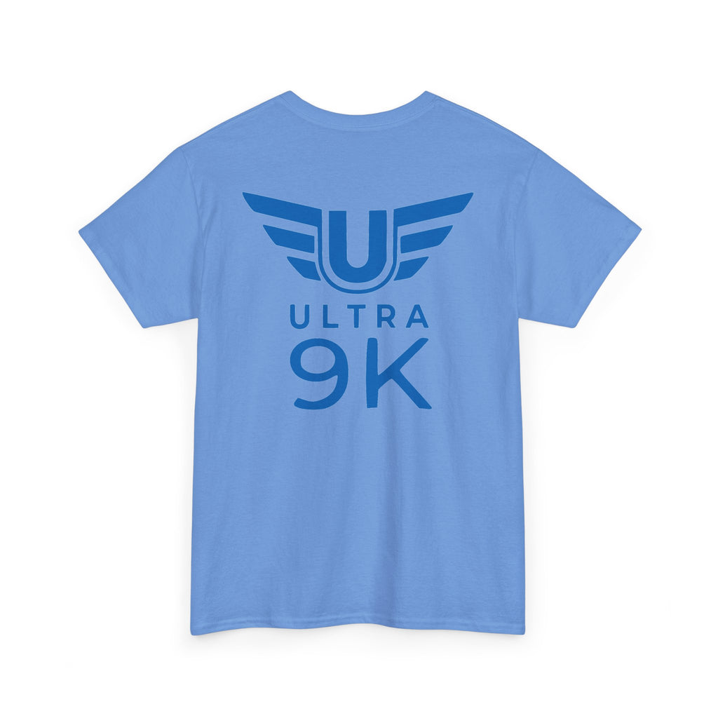 SW_Ultra 9K Logo Tee - Front and Back Print Blue Font - 100% Cotton