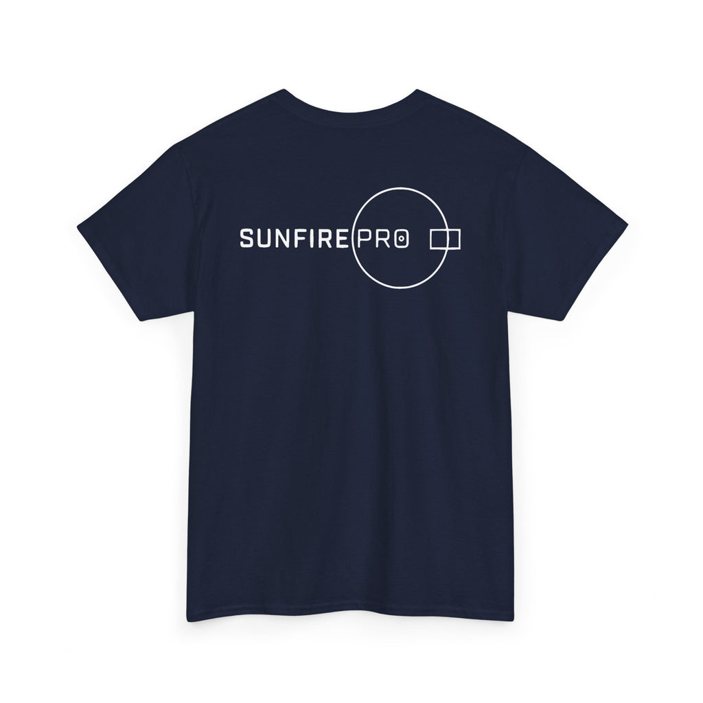 SW_SUNFIRE PRO Logo Tee - Front and Back Print - 100% Cotton