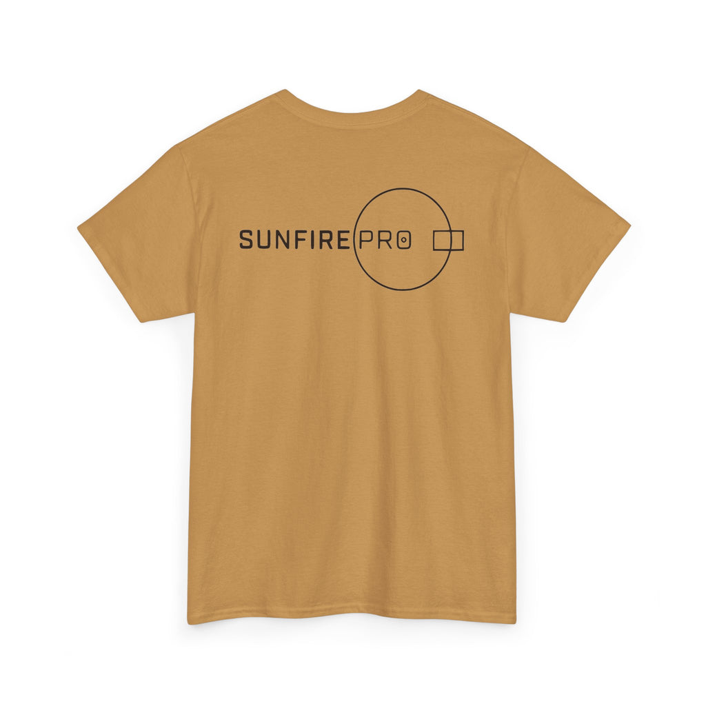 SW_SUNFIRE PRO Logo Tee - Front and Back Print Black Font - 100% Cotton